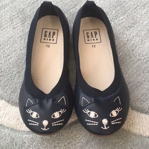 NWOT Gap Kids Cat Face slip on shoes